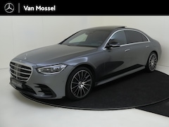 Mercedes-Benz S-klasse - 580 e Lang / AMG/ 20 inch/ Night/ Aug. Reality Head Up/ Rear Plus Pack/ Burmester 3D/