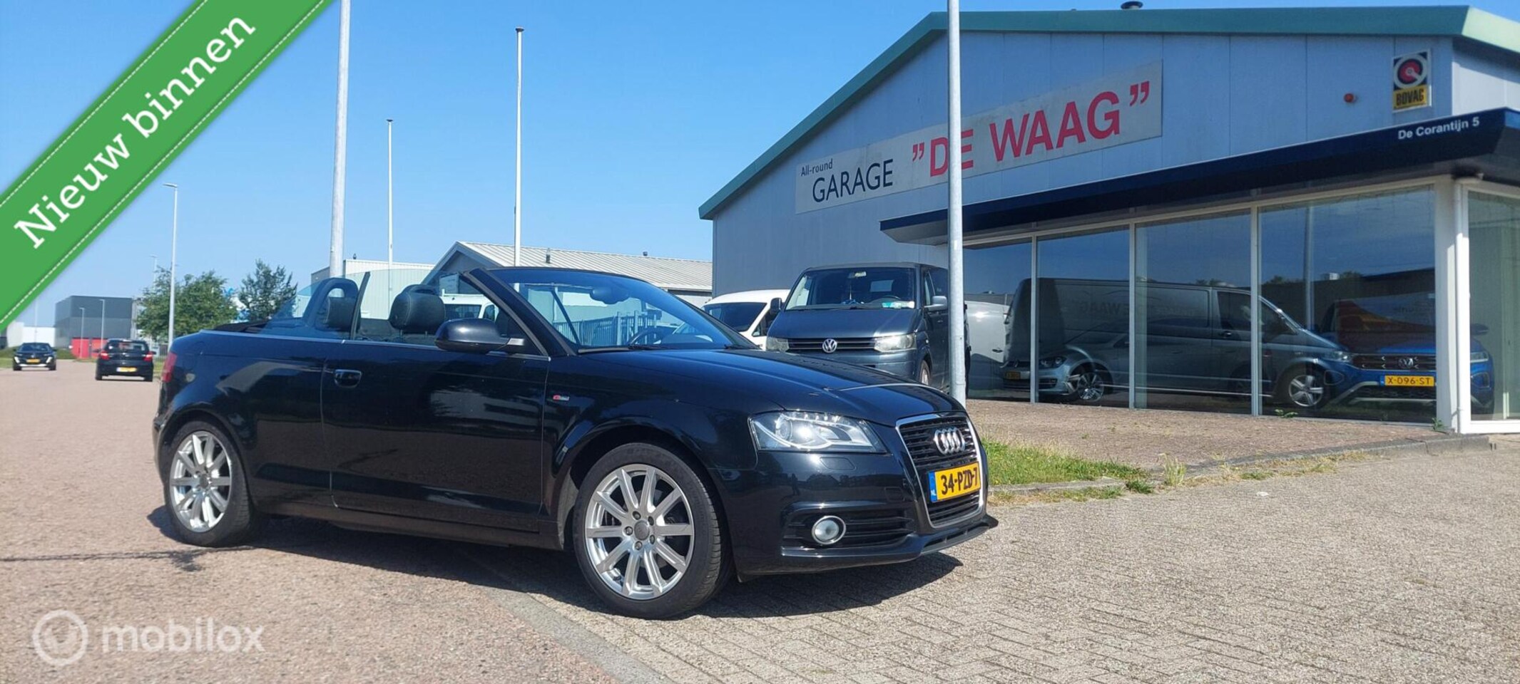 Audi A3 Cabriolet - 1.4 TFSI Ambition Pro S-Line - AutoWereld.nl