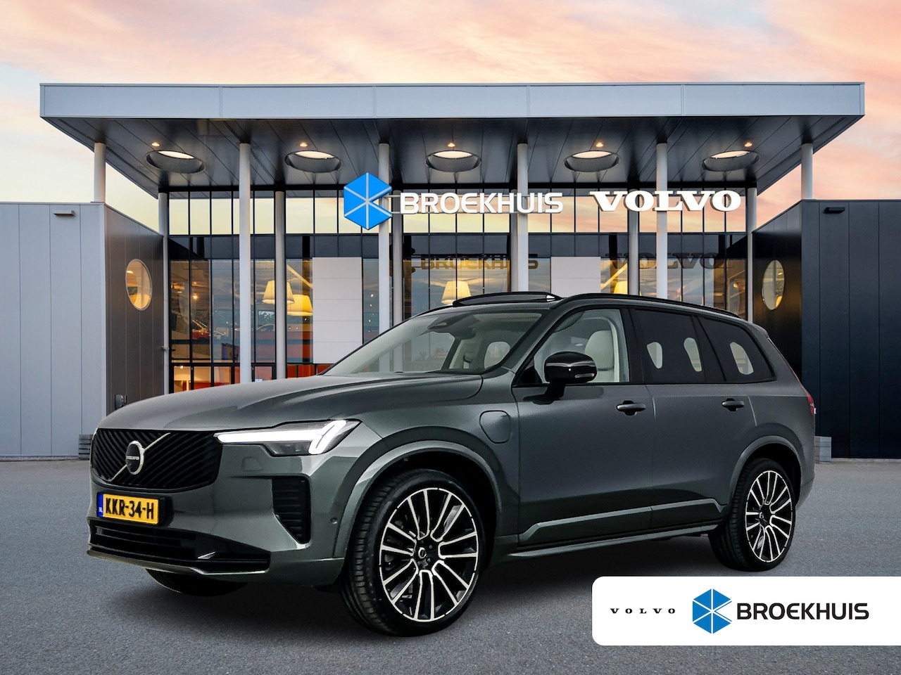 Volvo XC90 - T8 Recharge Ultra Dark Excecutive | 22" | Gelaagd & Getint Glas | Luchtvering | Geventilee - AutoWereld.nl