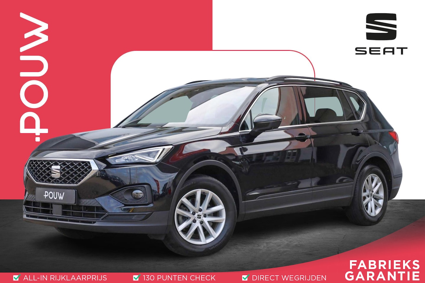 SEAT Tarraco - 1.5 TSI 150pk DSG Style Business Intense | Trekhaak Wegklapbaar | Adaptive Cruise | Climat - AutoWereld.nl