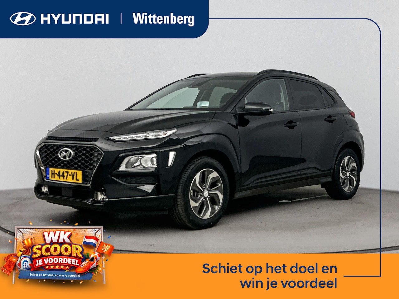 Hyundai Kona - 1.6 GDI HEV Fashion | Black Pack | Krell Audio | Head-up display | Navigatie | Camera | Ad - AutoWereld.nl