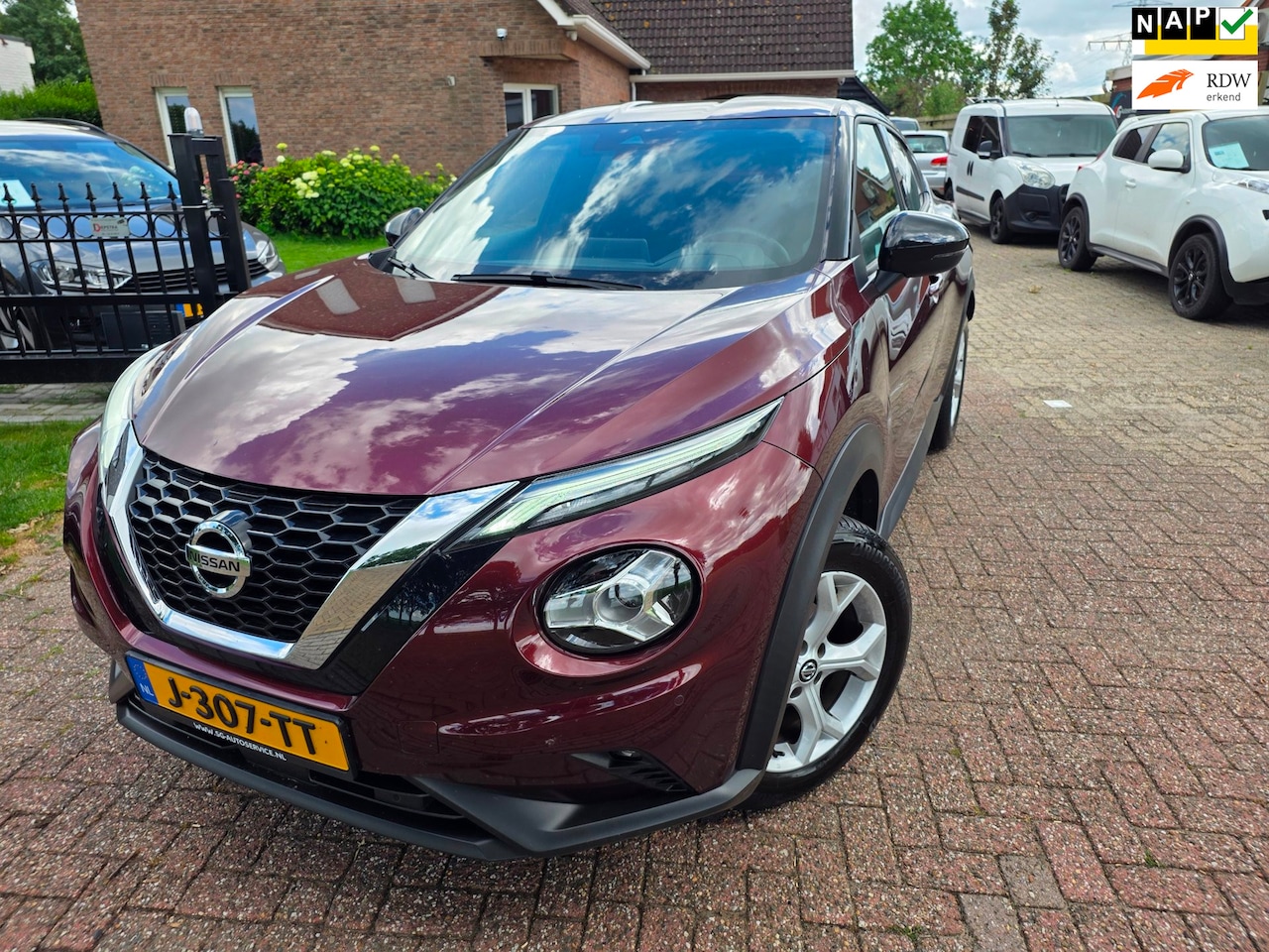 Nissan Juke - 1.0 DIG-T N-Connecta 1.0 DIG-T N-Connecta, Camera, Trekhaak, Cruise, Clima - AutoWereld.nl