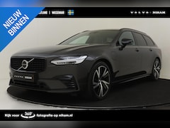 Volvo V90 - T6 PLUG-IN HYBRID AWD PLUS DARK *LONG RANGE* -HARMAN/KARDON|CAMERA|KINDERZITJES|PRIVACY.GL