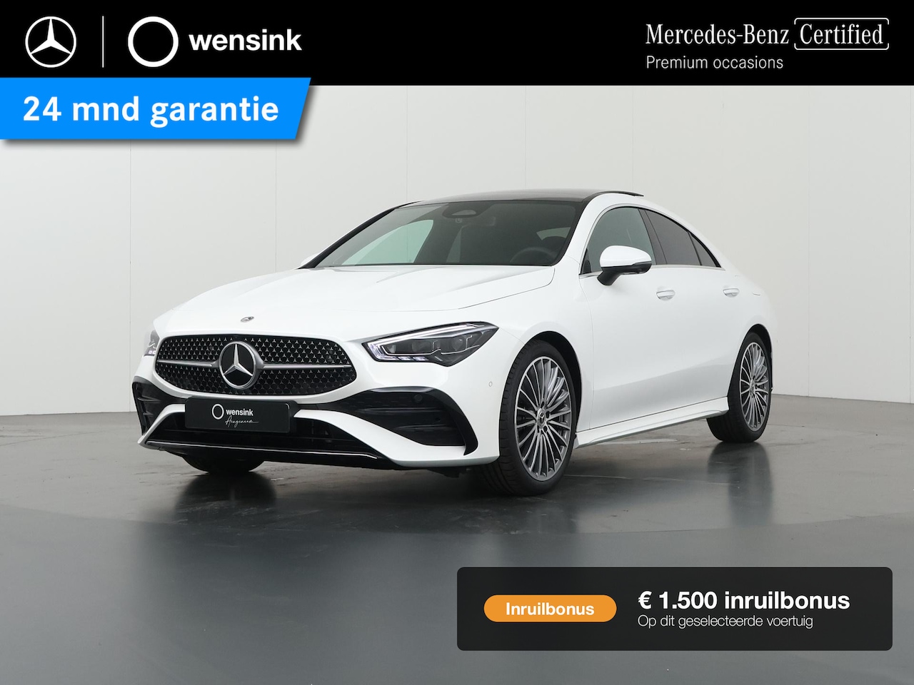 Mercedes-Benz CLA-Klasse - 180 Business Solution AMG | Rij-Assistentie| Burmester | 360° camera |  Winter pakket | Te - AutoWereld.nl