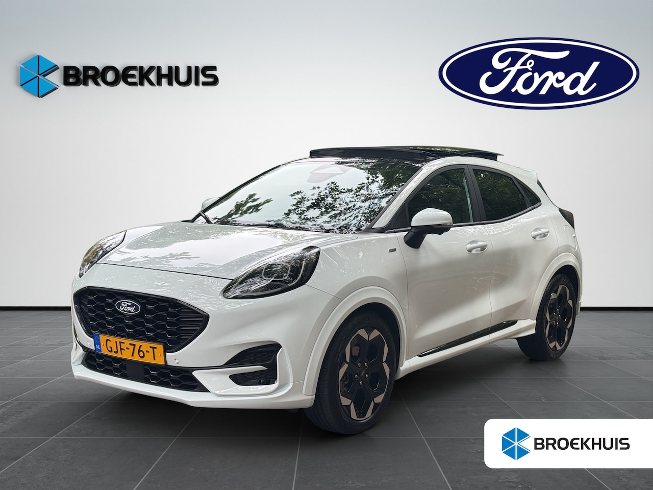 Ford Puma - 1.0 EcoBoost Hybrid ST-Line X Automaat 125pk | Driver Assistance & Winter Pack | Pano dak - AutoWereld.nl