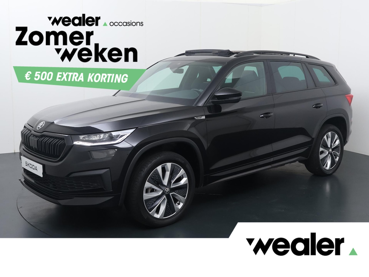 Skoda Kodiaq - 1.5 TSI Sportline Business 7p. | 150 PK | Automaat | Adaptive Cruise Control | Panoramadak - AutoWereld.nl