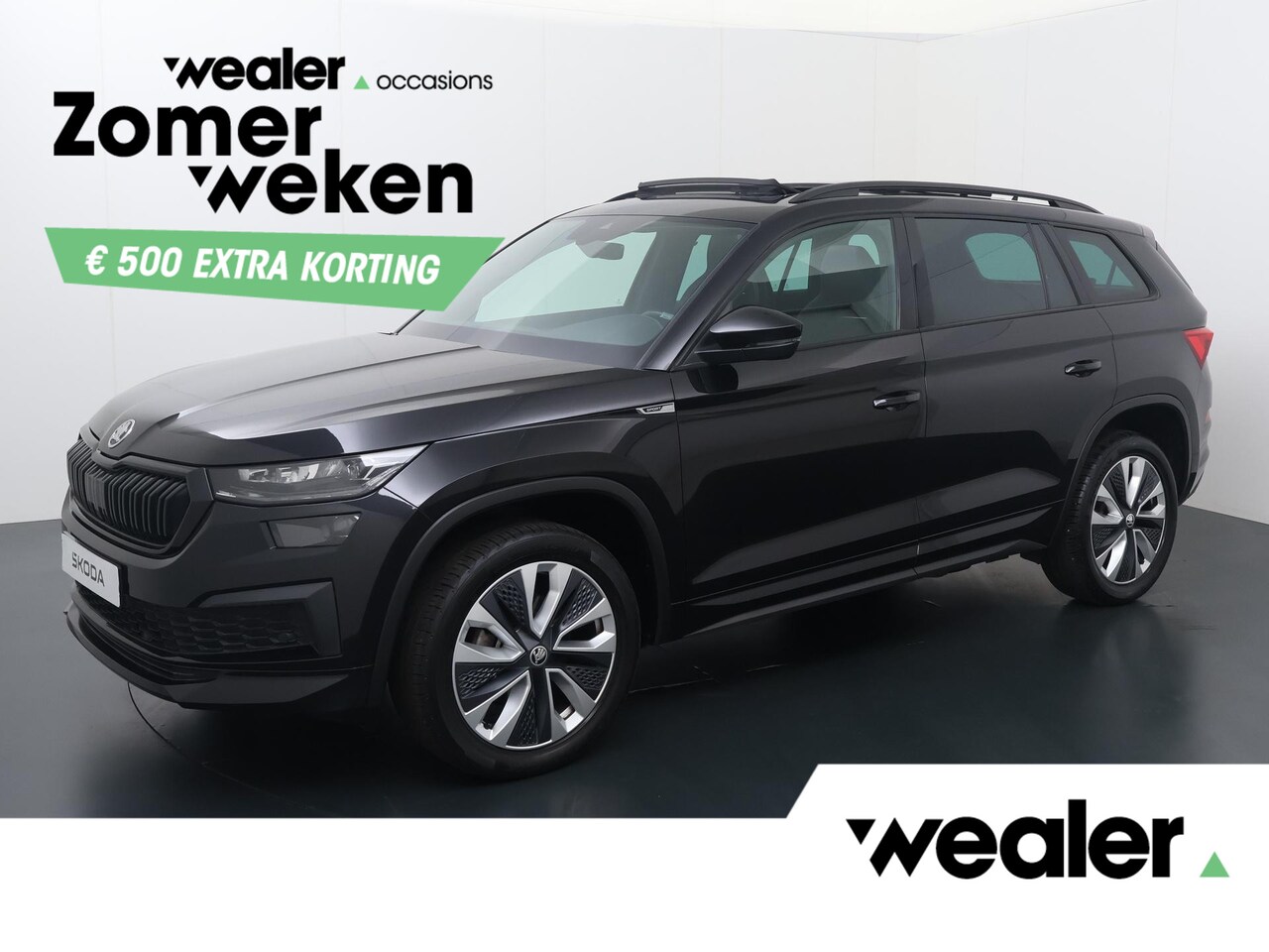 Skoda Kodiaq - 1.5 TSI Sportline Business 7p. | 150 PK | Automaat | Panoramadak | Matrix LED koplampen | - AutoWereld.nl