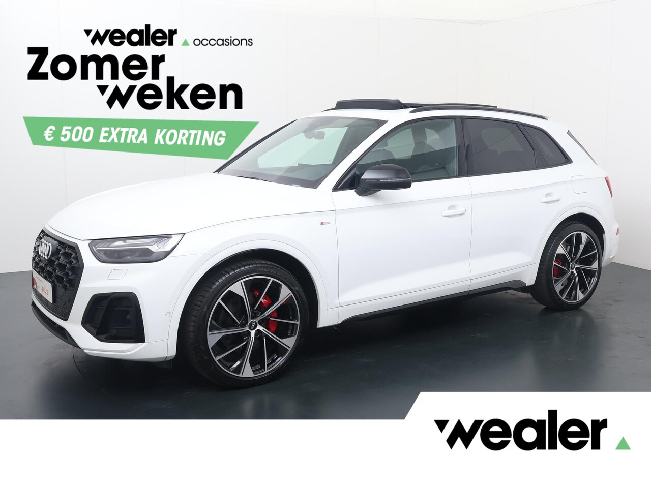 Audi Q5 - 55 TFSI e S edition | 367 PK | SoH 89% | Trekhaak | Panoramadak | Luchtvering | Adaptive c - AutoWereld.nl