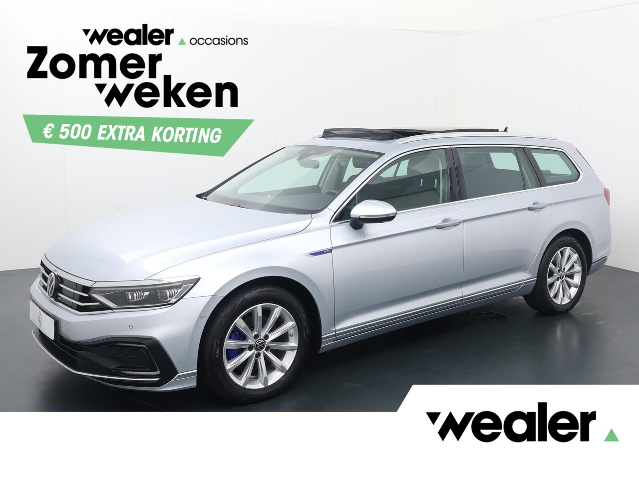 Volkswagen Passat Variant - 1.4 TSI PHEV GTE Business | 218 PK | SoH 91% | Trekhaak | Panoramadak | 360 graden camera - AutoWereld.nl