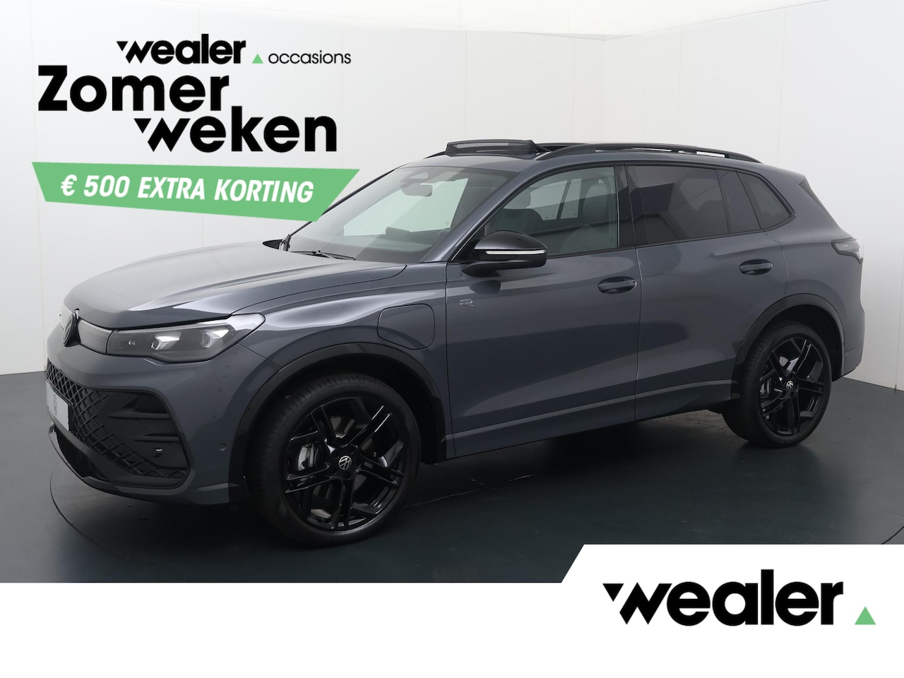 Volkswagen Tiguan - 1.5 eHybrid R-Line | SoH 100% | Trekhaak | Head-up Display | Lederen bekleding | Panoramad - AutoWereld.nl