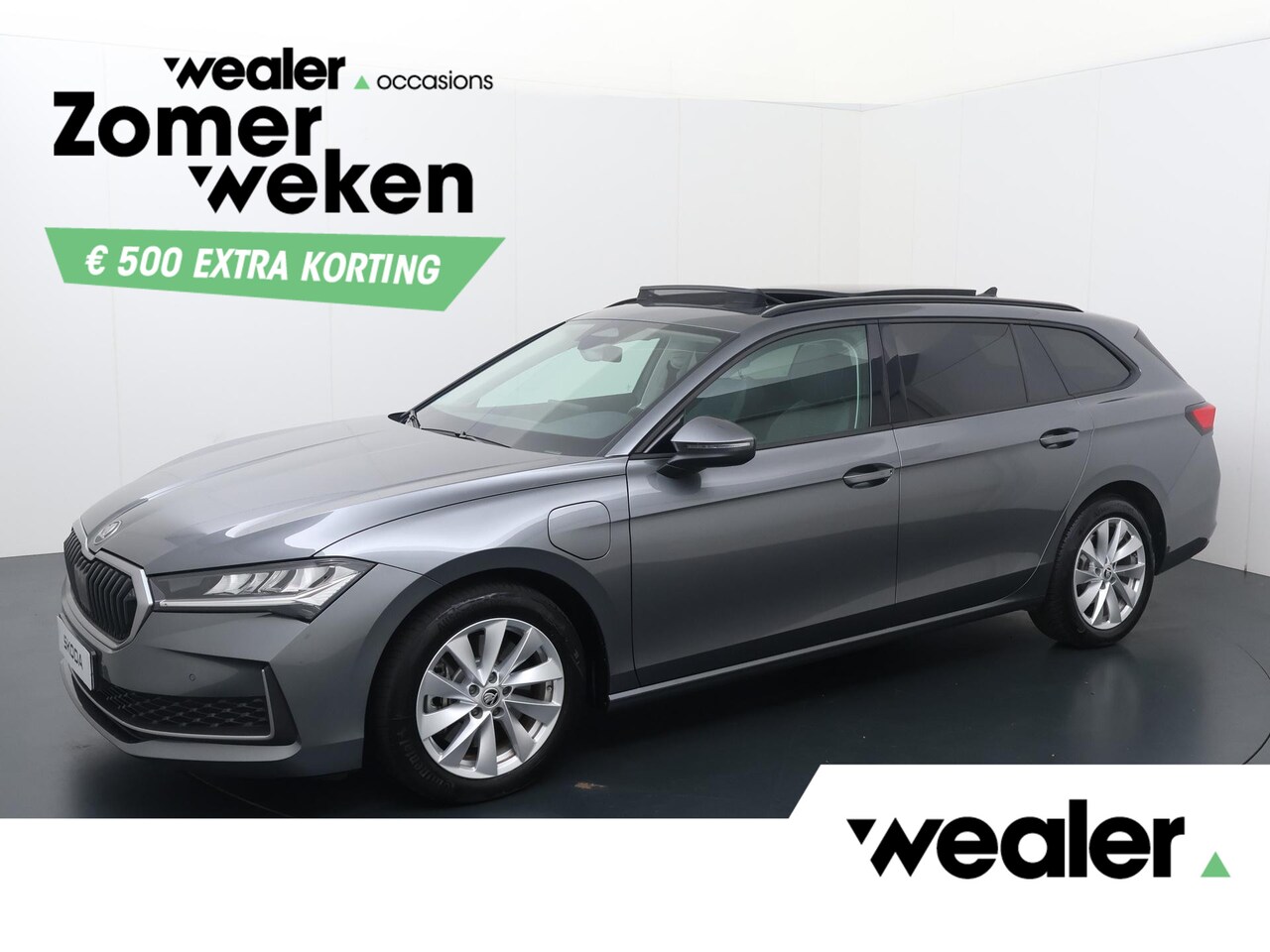 Skoda Superb Combi - 1.5 TSI PHEV Business Edition | 204 PK | SoH 100% | Trekhaak | Panoramadak | Adaptive Crui - AutoWereld.nl