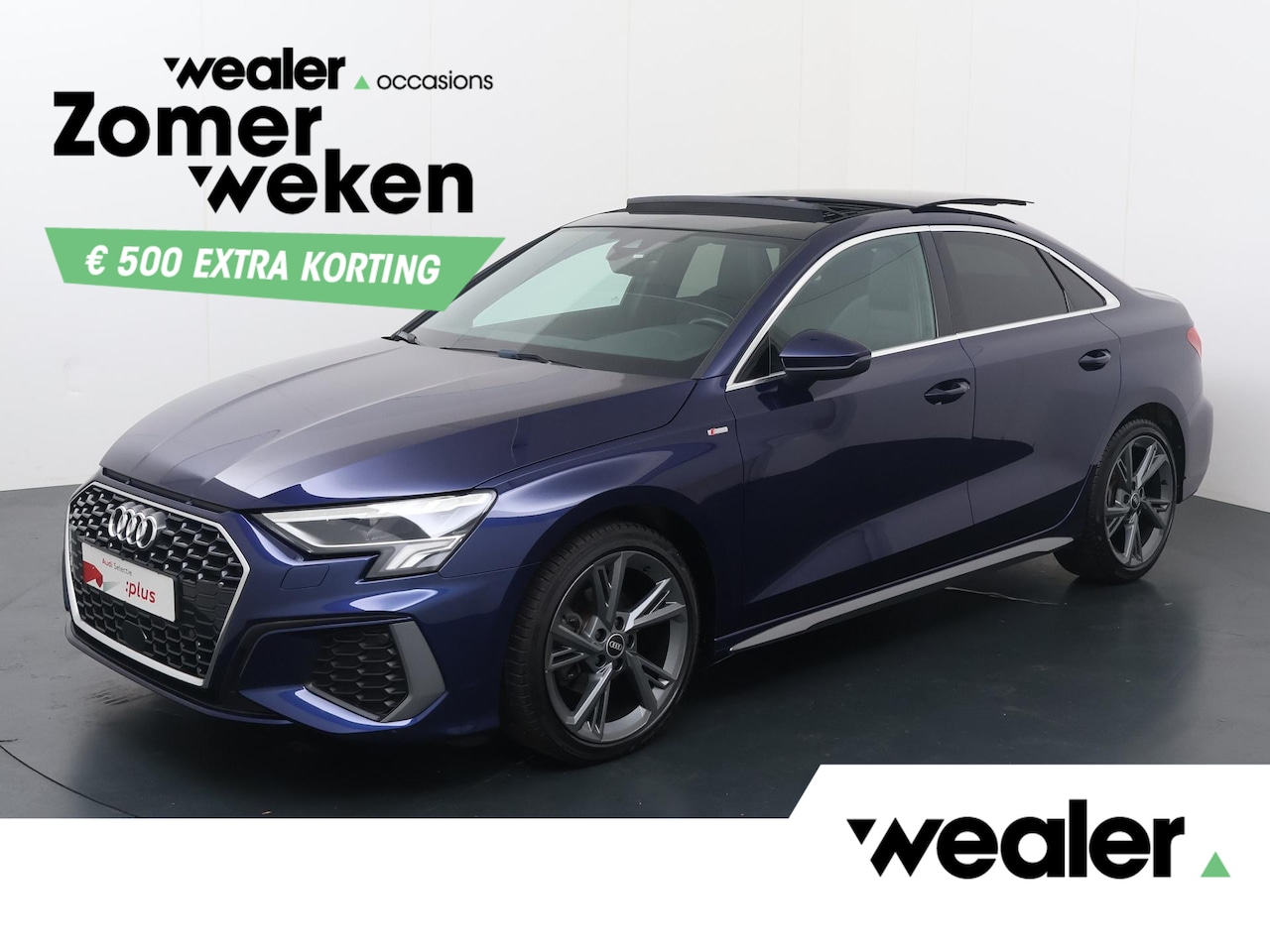 Audi A3 Limousine - 35 TFSI S edition | 150 PK | Automaat | Panoramadak | S line | Climate control | - AutoWereld.nl