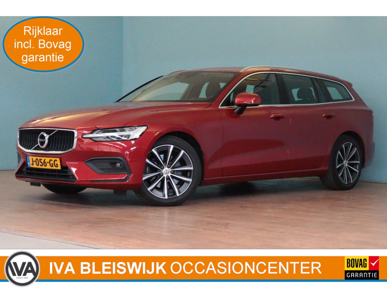 Volvo V60 - 2.0 B4 Business Pro Automaat | NAVI / APPCONNECT | PDC ACHTER | STUUR / STOELVERW | ADAP C - AutoWereld.nl