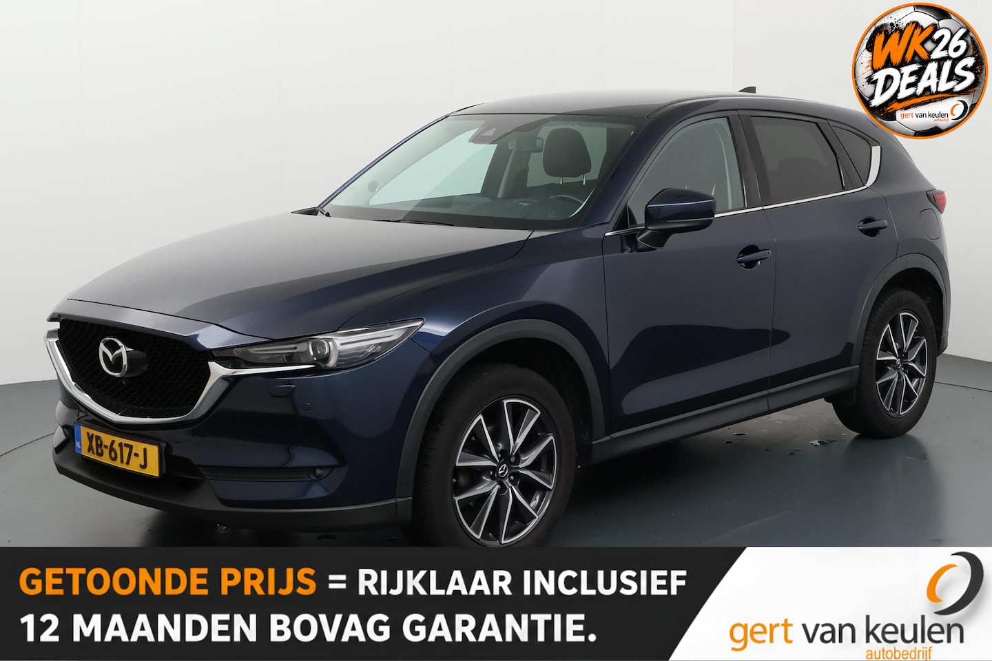 Mazda CX-5 - 2.0 SkyActiv-G 165 Skylease Luxury 1E EIGENAAR/LED/NAVI/TREKHAAK - AutoWereld.nl
