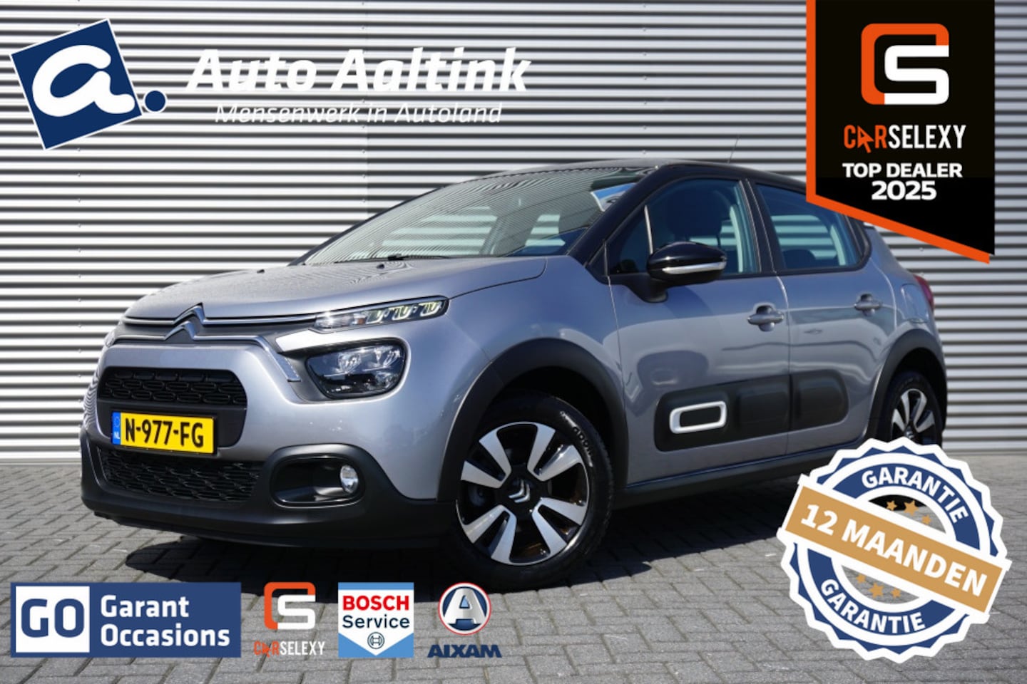 Citroën C3 - Feel AIRCO | LICHTMETALEN VELGEN | NAVI | CARPLAY | ZUINIG - AutoWereld.nl