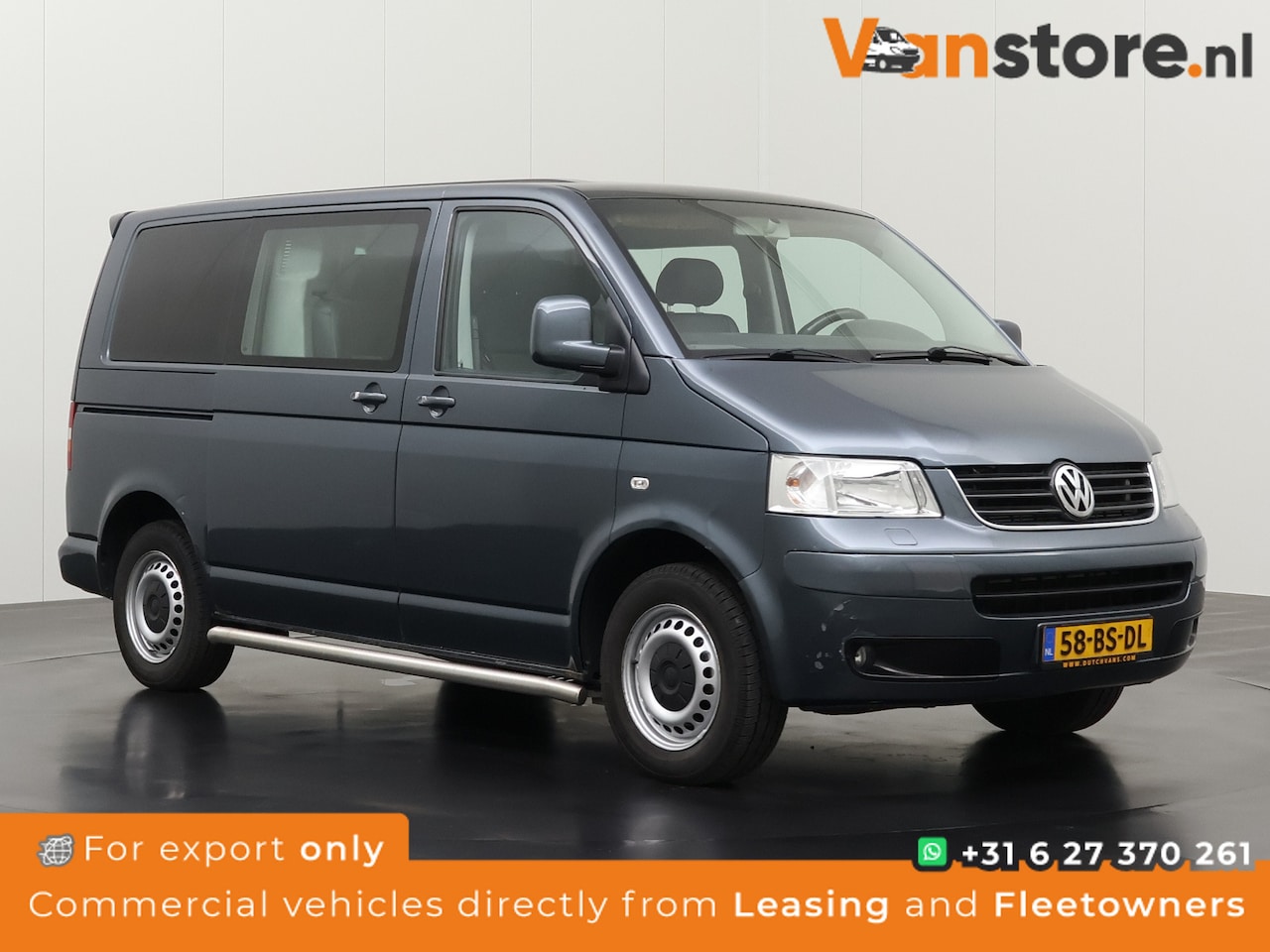 Volkswagen Transporter - 2.5TDI Dubbele Cabine | Airco | Trekhaak | - AutoWereld.nl