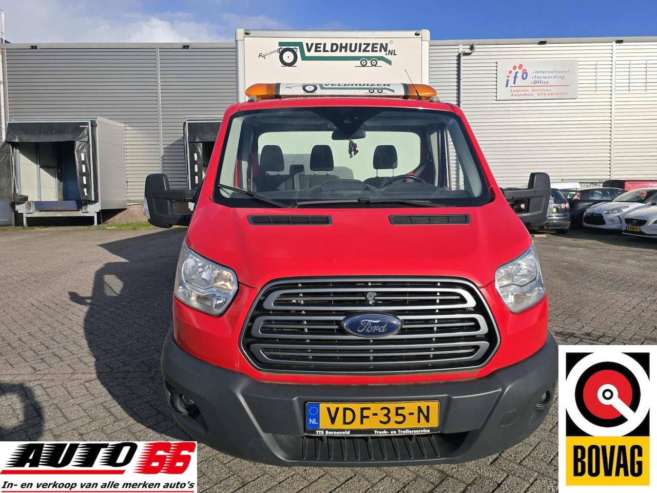 Ford Transit - 310 2.0 TDCI L1H1 Ambiente BE trekker met oplegger. - AutoWereld.nl
