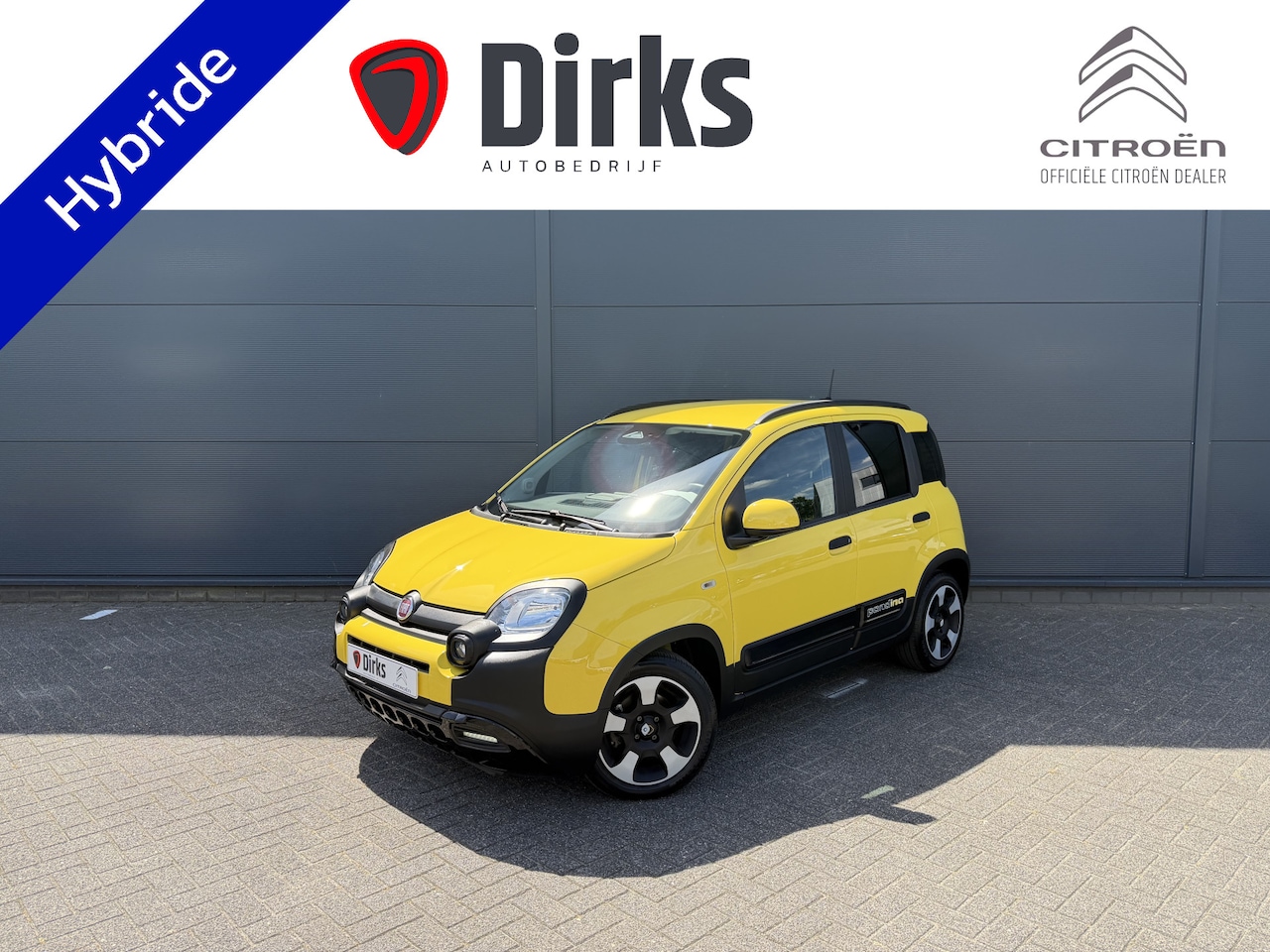 Fiat Pandina - 1.0 Cross 1.0 Cross (Airco - Navigatie via APP - Parkeersensoren - Apple Carplay - Cruise Controle) - AutoWereld.nl