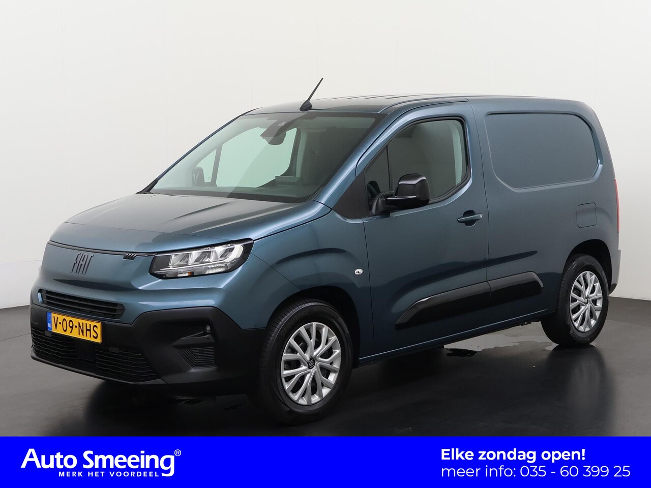 Fiat E-Doblo - 136 L1 50 kWh | 360° Camera | Schuifdeur | Blind Spot | Navigatie | Zondag Open! - AutoWereld.nl
