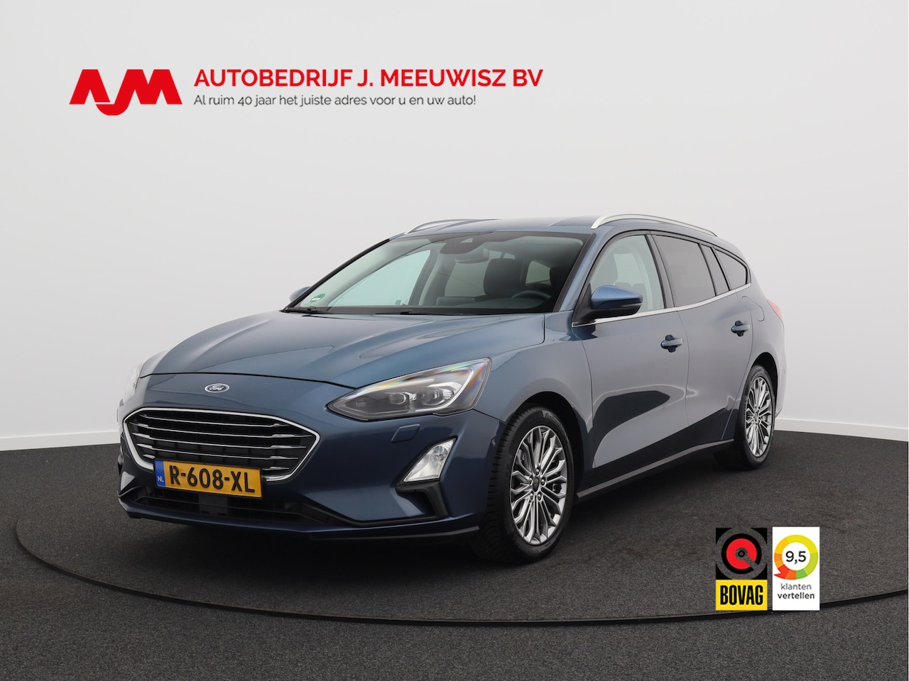 Ford Focus Wagon - 1.0 EcoBoost Titanium Business/ trekhaak/ compleet! - AutoWereld.nl