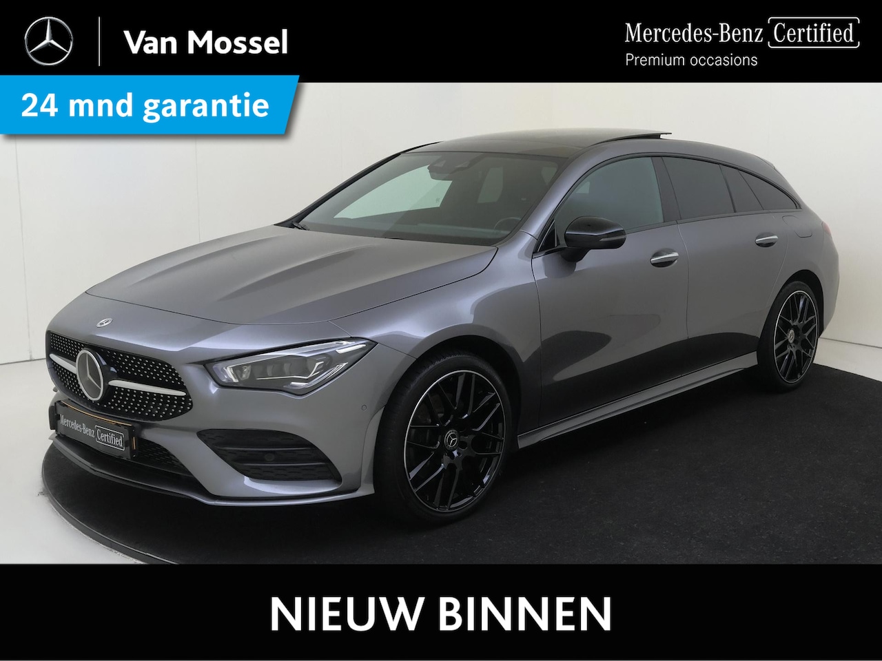 Mercedes-Benz CLA-klasse Shooting Brake - 250 e Business Solution AMG Limited /Panoramadak /19 Inch /Rijassistentiepakket /Nightpakk - AutoWereld.nl