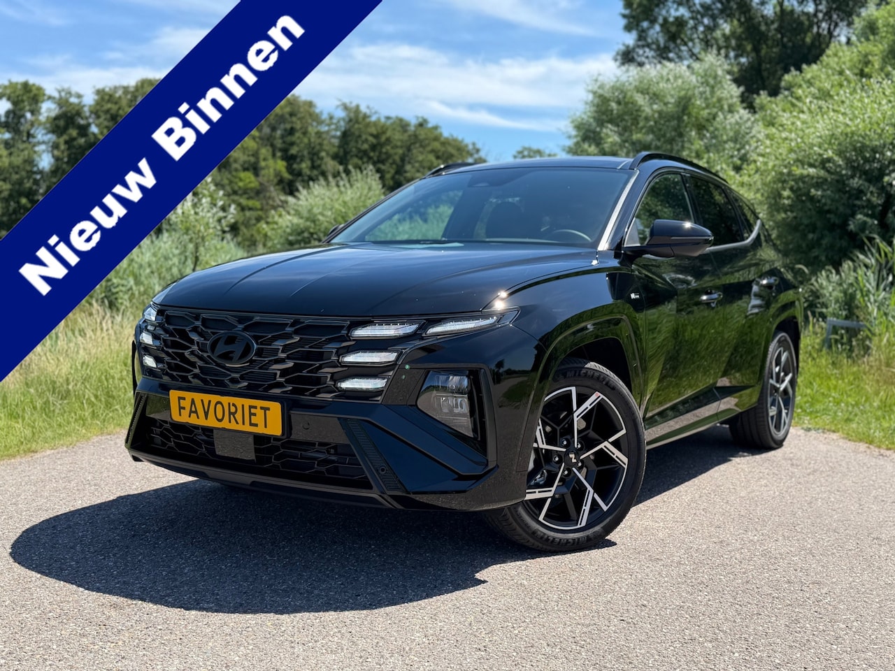 Hyundai Tucson - 1.6 T-GDI PHEV N Line Business Sky / Automaat / Panorama dak / 19"LM Velgen / Stoel + Stuu - AutoWereld.nl
