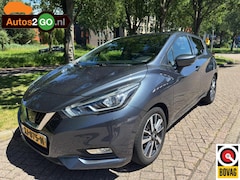 Nissan Micra - 0.9 IG-T Acenta I Navi I camera I parkeersensoren I stoelverw. I cruise controle I rijklaa