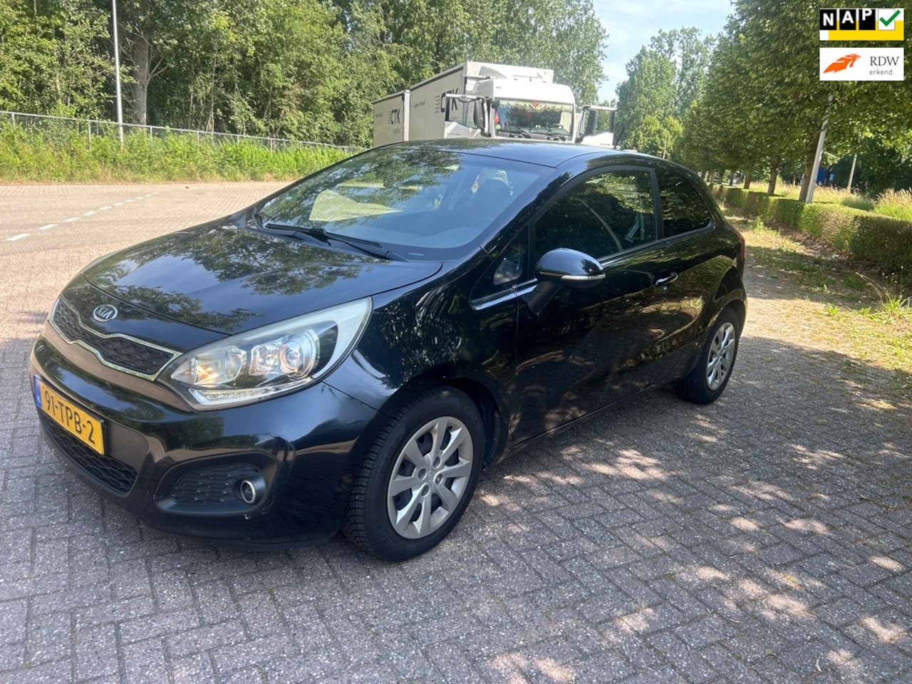 Kia Rio - 1.2 CVVT Super Pack 2012! LED! CLIMATRONIC! KEYLESS! - AutoWereld.nl