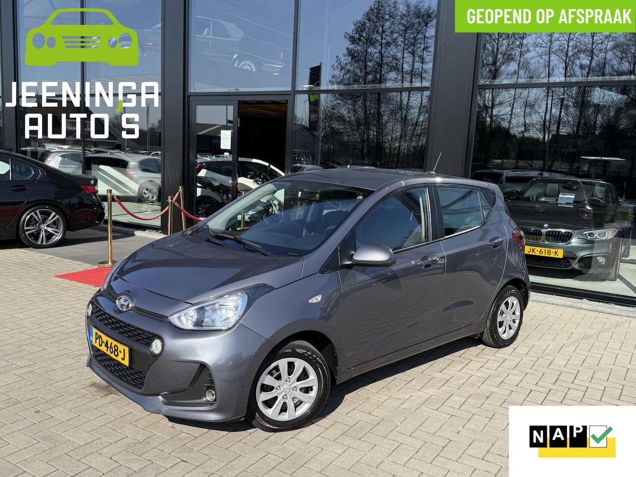 Hyundai i10 - 1.0i Go! 2017|AppleCarPlay|Navi|Airco|PDC|NAP - AutoWereld.nl