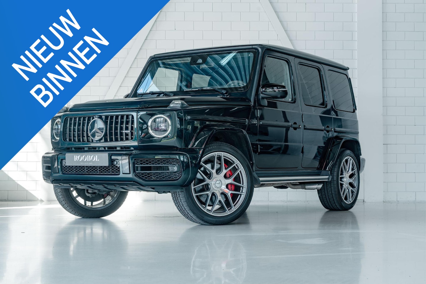 Mercedes-Benz G-klasse - G63 l Burmester 3D l Emerald Green l Stoelventilatie l - AutoWereld.nl