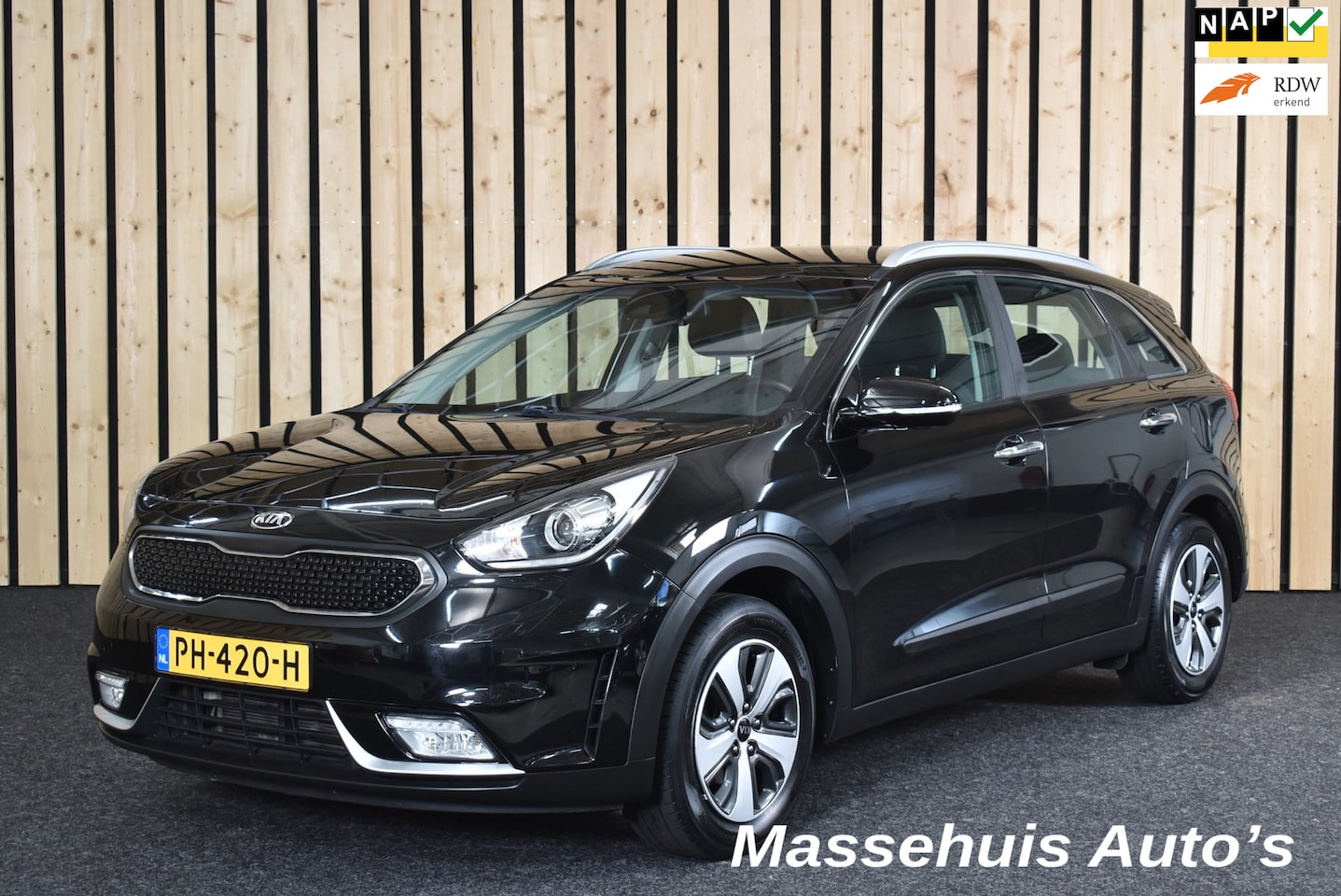 Kia Niro - 1.6 GDi Hybrid DynamicLine Trekhaak Camera Navi Clima Cruise + Nwe APK - AutoWereld.nl