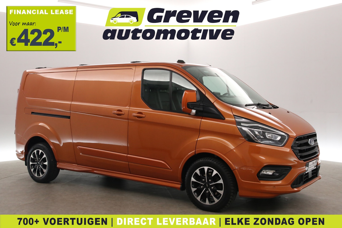 Ford Transit Custom - 2.0 TDCI 185PK Sport L2H1 | Automaat | Airco | Cruise | Camera | 3 Zits | Carplay | Trekha - AutoWereld.nl