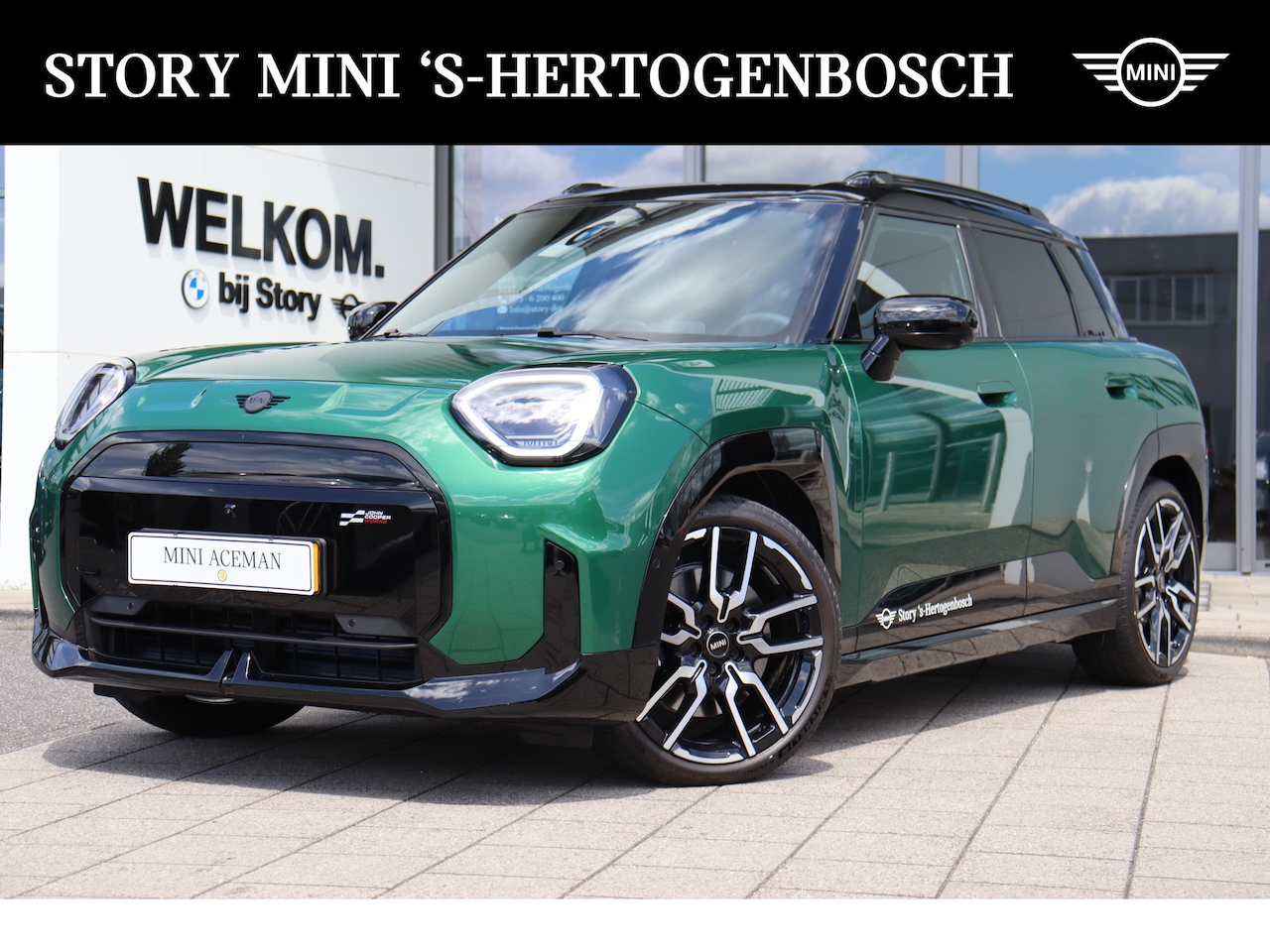 MINI Aceman - SE / John Cooper Works / Pakket L / 19" JCW Lap Spoke 2-tone - AutoWereld.nl
