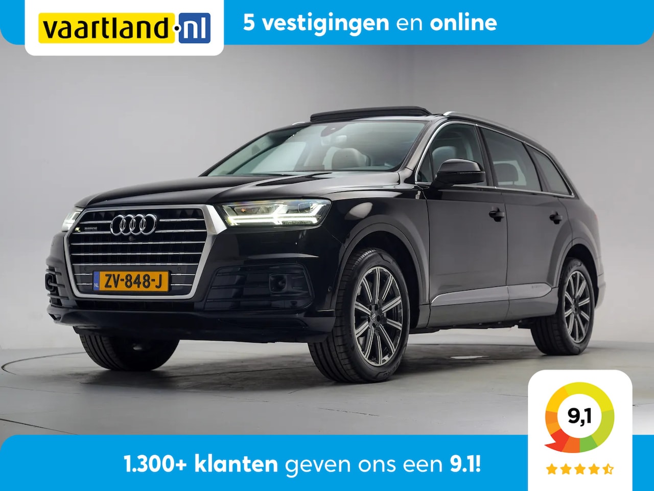 Audi Q7 - 3.0 TDI quattro Pro Line+ 7 pers. [ Panoramadak Leder Led Camera Stoelverwarming ] - AutoWereld.nl
