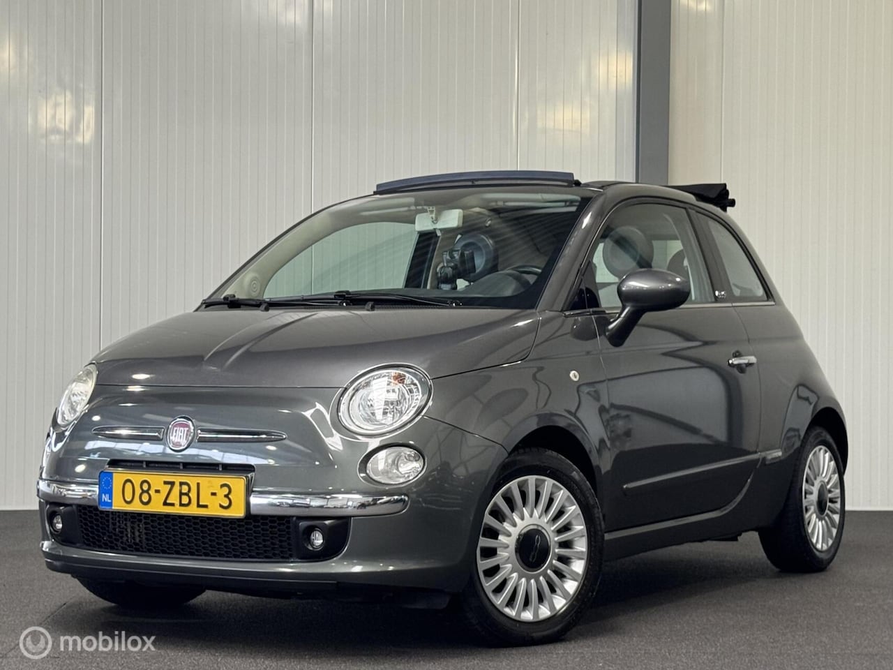 Fiat 500 C - 0.9 TwinAir Lounge [ NAP half-leder navigatie ] - AutoWereld.nl