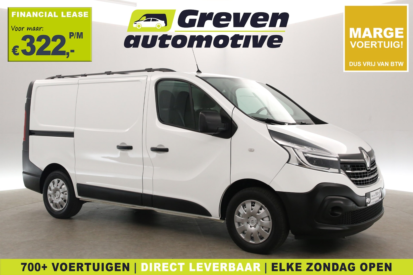 Renault Trafic - 2.0 DCI L1H1 | Marge | Airco | 3 Zits | LED | Elektrpakket - AutoWereld.nl