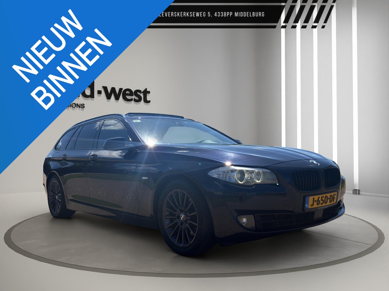 BMW 5-serie Touring - 535xi High Executive 360 Night Pano Memory - AutoWereld.nl