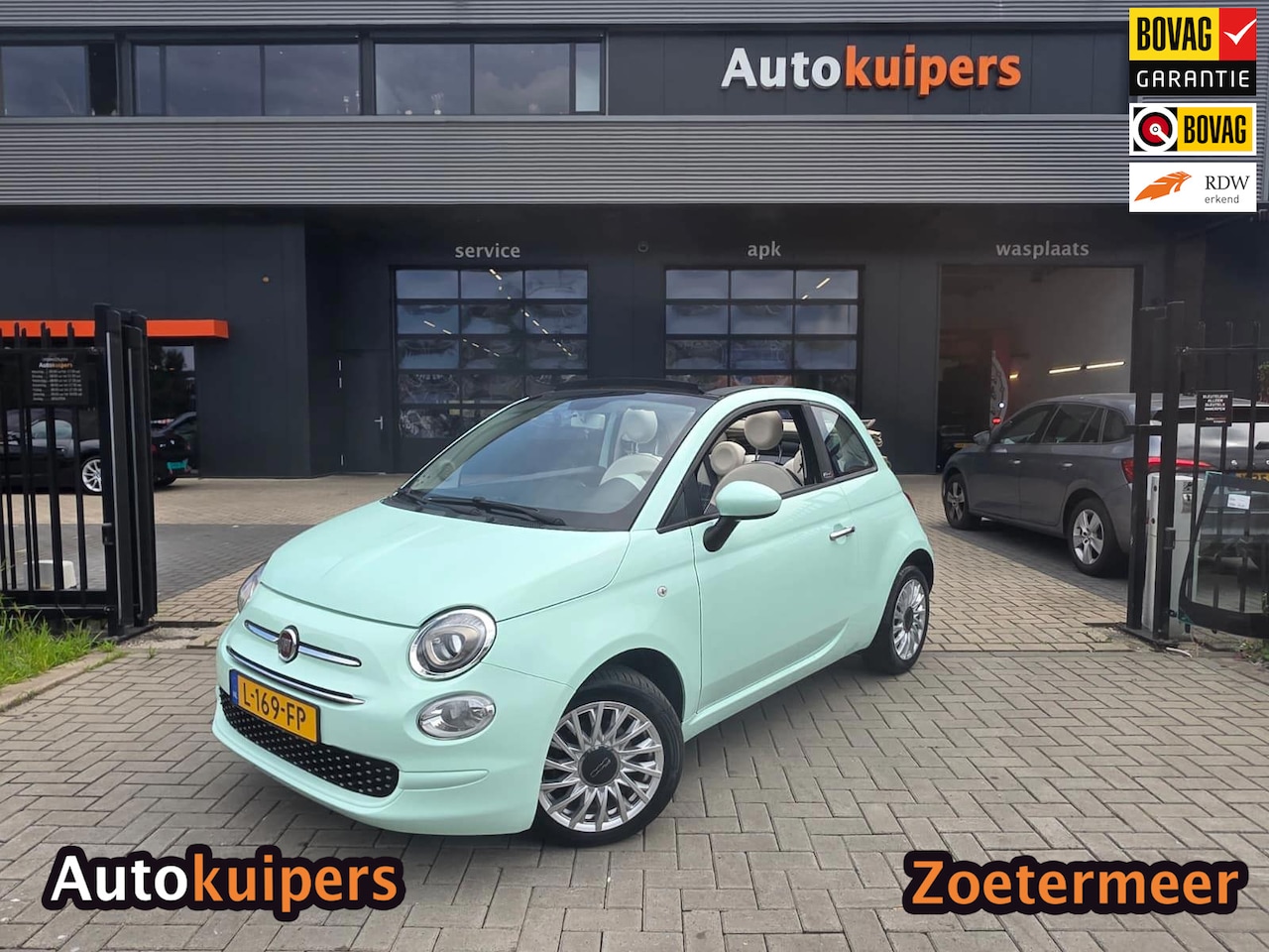 Fiat 500 - 1.0 Hybrid Launch Edition 1.0 Hybrid Launch Edition, cabrio - AutoWereld.nl