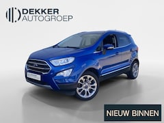Ford EcoSport - 1.0 EcoBoost 125 pk Titanium Afneembare trekhaak - Winter Pack - 17inch LM velgen
