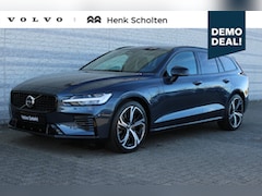 Volvo V60 - 2.0 T6 Plug-in hybrid AWD Ultra Dark | Elektrisch glazen panorama-dak | Elektrisch verstel