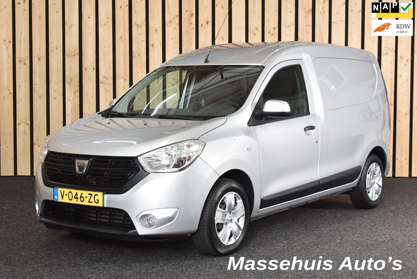 Dacia Dokker - 1.5 dCi 90 Solid 97dkm Cruise Airco 1e eig. Navi + Nwe APK - AutoWereld.nl