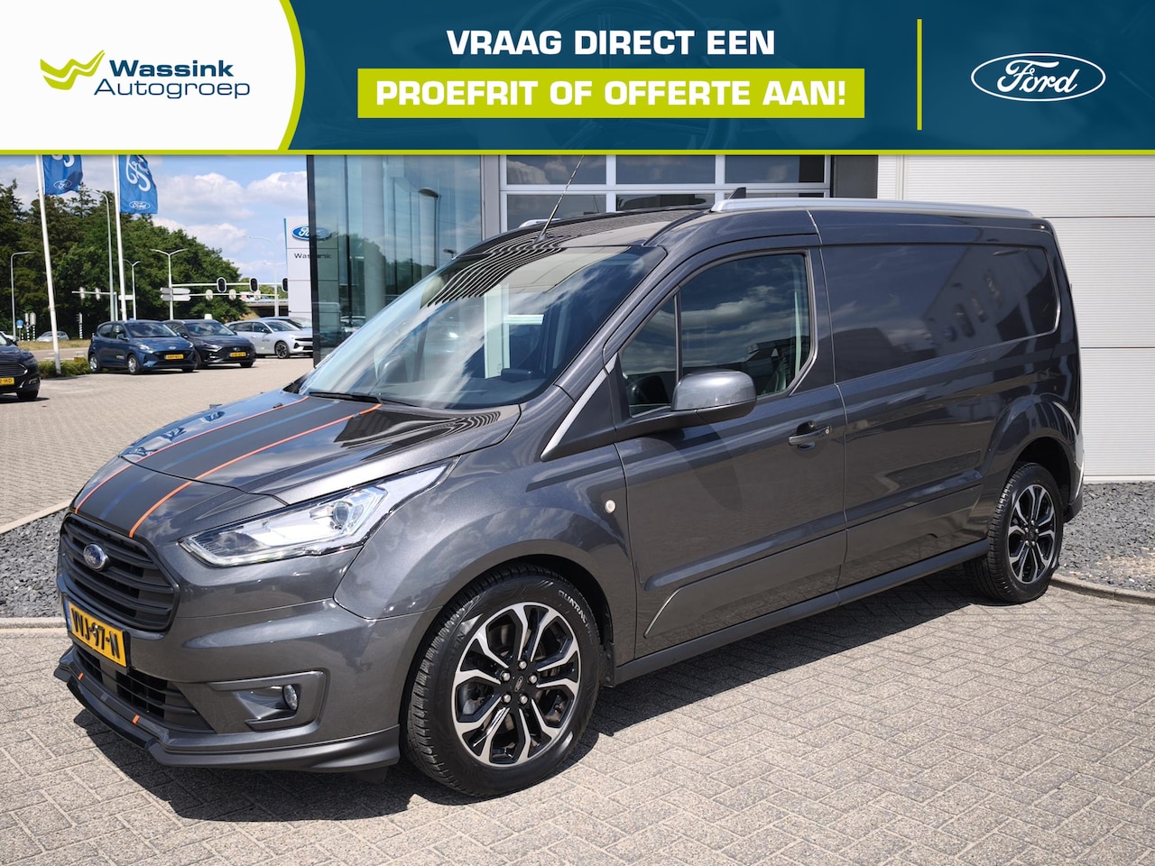 Ford Transit Connect - 1.5 EcoBlue L2 Sport automaat | Winterpack | Camera | Sport pakket | All season banden | N - AutoWereld.nl