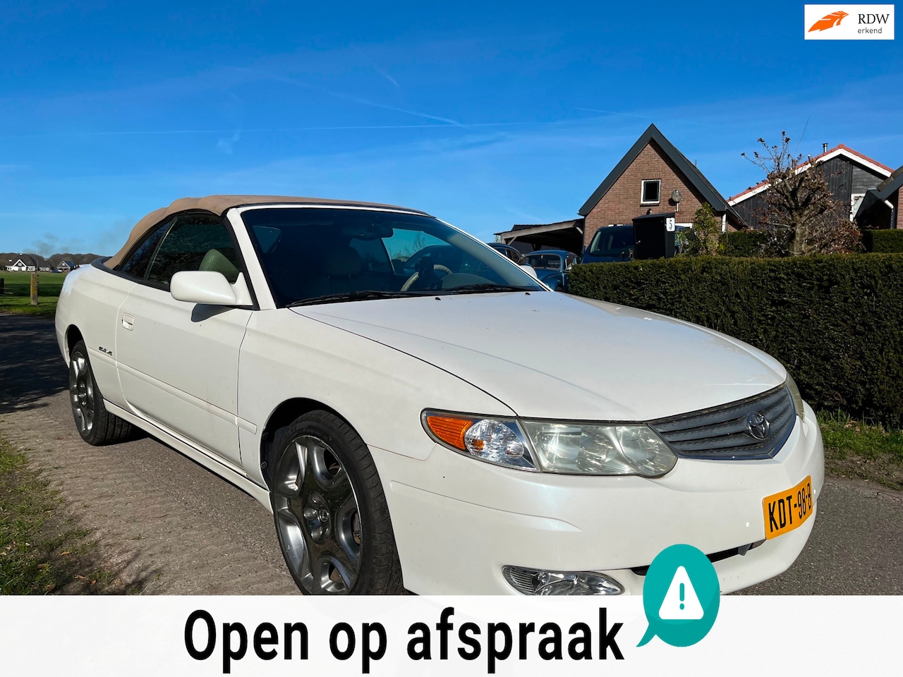 Toyota Camry - 3.0 V6 Solara 2drs Cabriolet Automaat - AutoWereld.nl