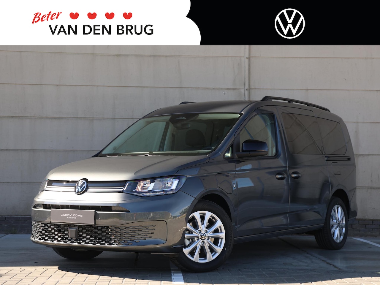 Volkswagen Caddy Maxi - Kombi Life 1.5 eHybrid 150pk DSG | Airco | 7 persoons | Cruise control | PDC | Parkeer cam - AutoWereld.nl