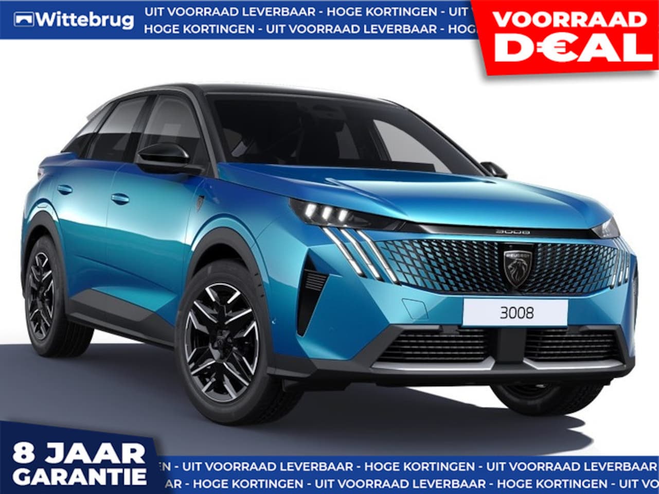 Peugeot 3008 - 1.2 Hybrid 145 GT DIRECT RIJDEN - ALCANTARA - RIJKLAAR - PANORAMADAK - 8 JAAR GARANTIE - AutoWereld.nl