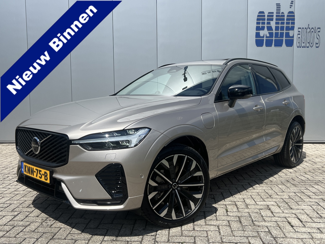 Volvo XC60 - 2.0 T6 Plug-in hybrid AWD Ultra Dark Luchtvering Bowers en Wilkins Audio Nappa Leder Massa - AutoWereld.nl