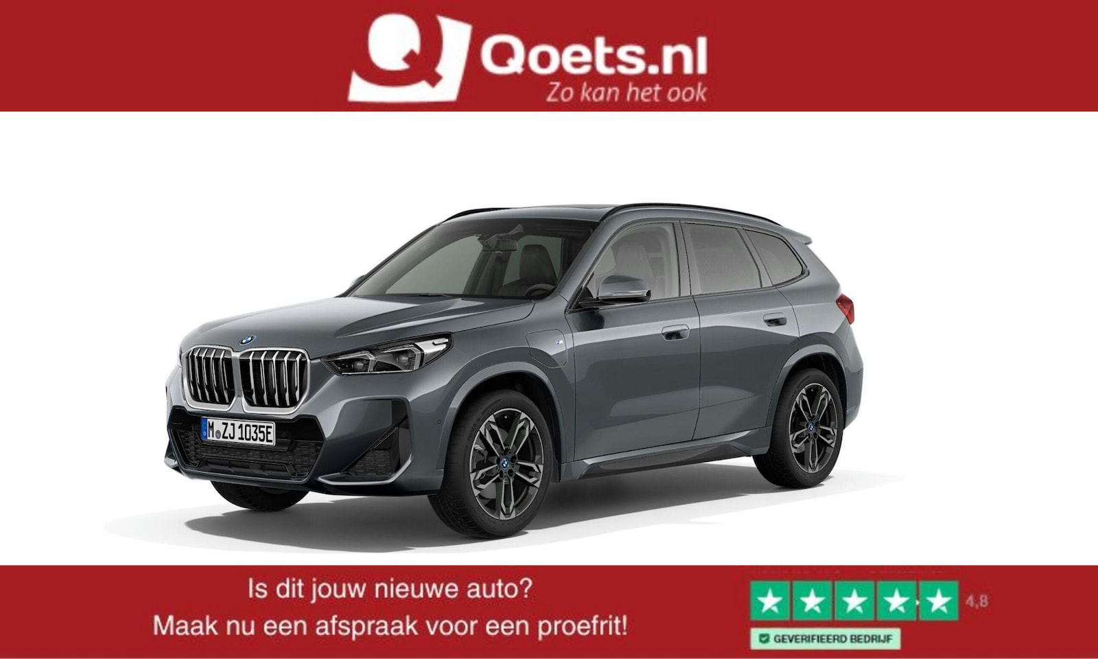 BMW X1 - xDrive25e M Sport - Trekhaak - Panoramadak - Actieve bestuurdersstoel - PREMIUM PACK - COM - AutoWereld.nl