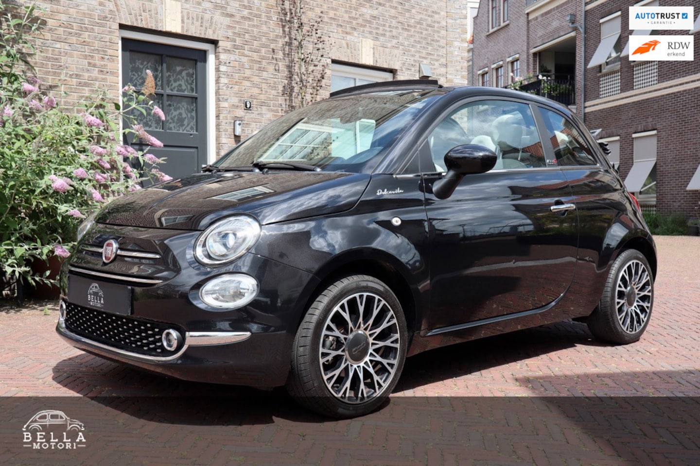 Fiat 500 C - 1.0 Hybrid Dolcevita | Apple CarPlay | Navigatie | Cruise Control | Parkeersensoren | Digi - AutoWereld.nl