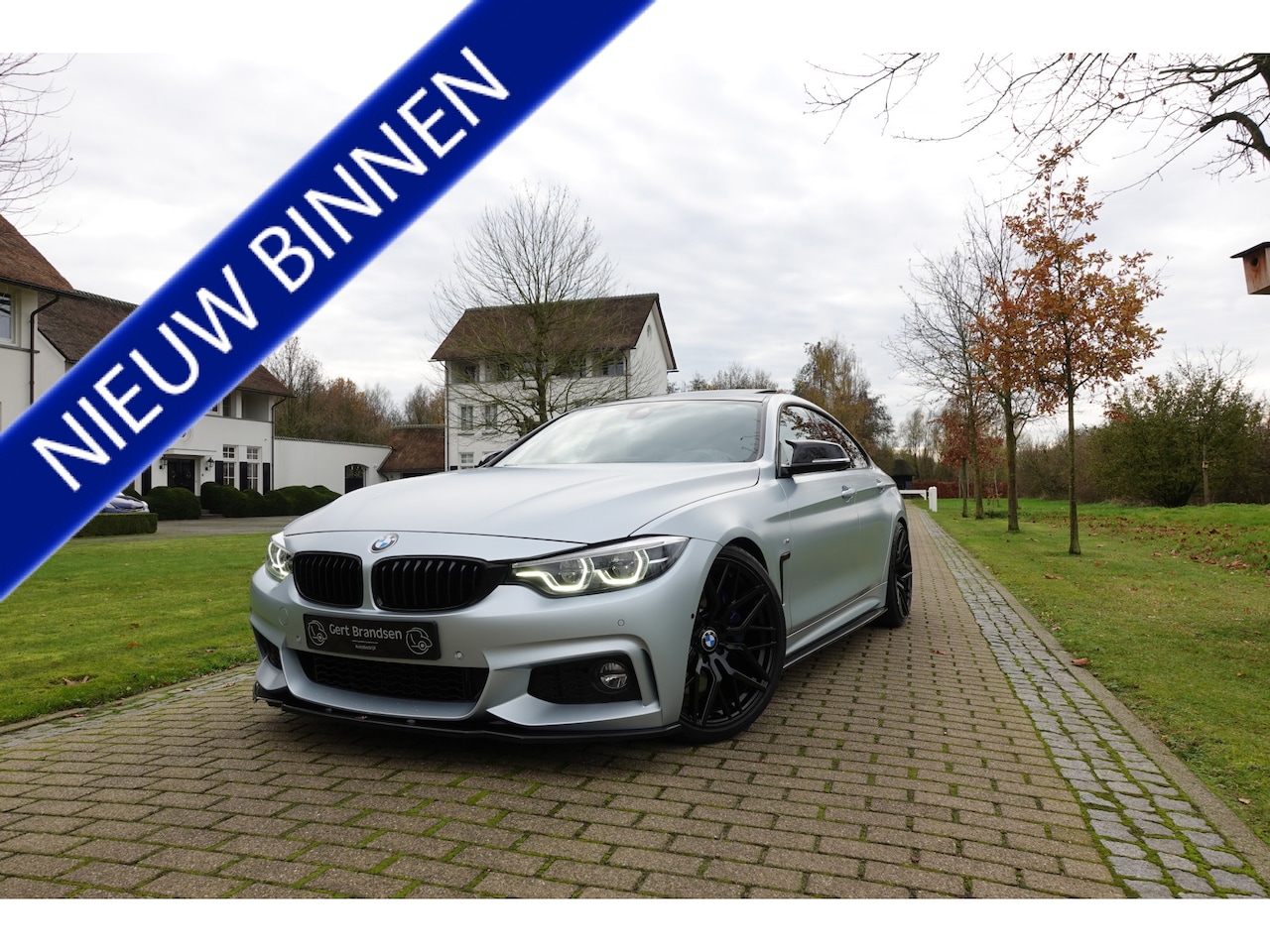 BMW 4-serie Gran Coupé - 440i High Executive Edition M-sport | Concaver | BTW | Head Up | Stoelverwarming | Schuif- - AutoWereld.nl