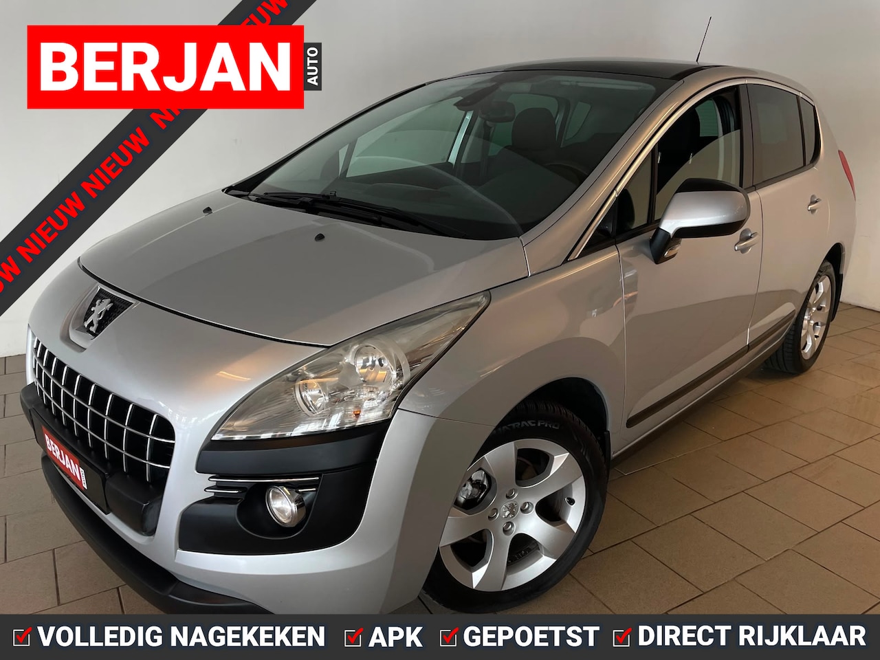 Peugeot 3008 - 1.6 VTi ST AIRCO NAVI CRUISE ELEK RAMEN CENT VERG VELGEN HOGE ZIT TREKHAAK NWE APK INRUIL - AutoWereld.nl
